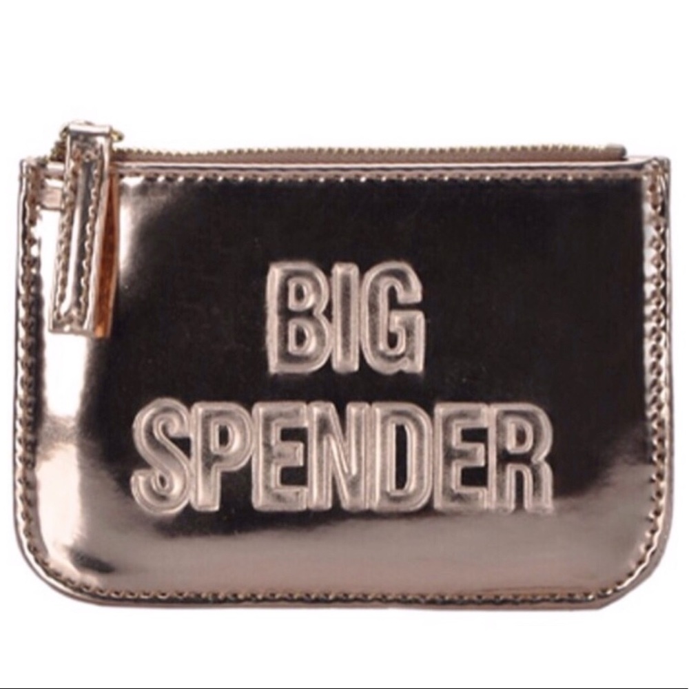 MMS Design Studio Metallic Coin Purse Wallet